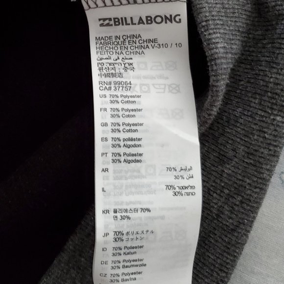 Men's - Billabong pullover - NWT - Picture 5 of 5